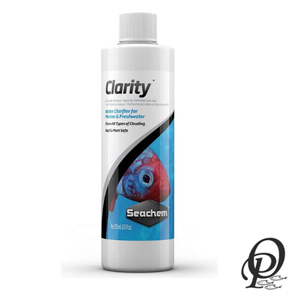 CLARITY (Clarificador de agua) - Acondicionador de agua dulce y acuario marino Seachem