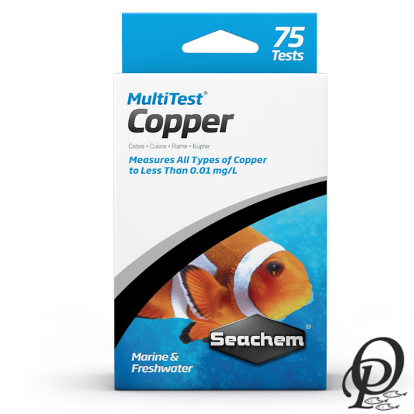 MULTI TEST COPPER - Medidores de Parametros Seachem