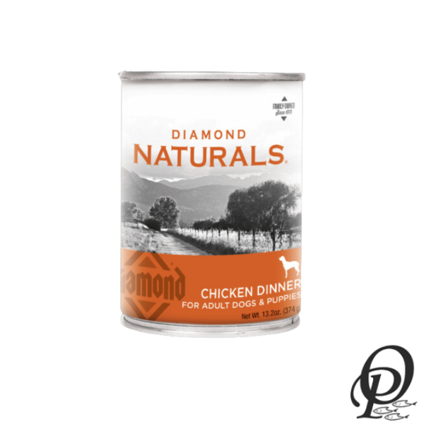 DIAMOND NATURALS LATA CHICKEN DINNER PARA PERROS - FÓRMULA HÚMEDA CON POLLO REAL