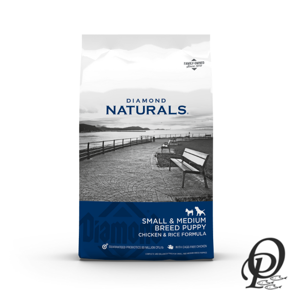 Diamond Naturals Small Breed Puppy - Fórmula de pollo y arroz para cachorros de razas pequeñas y medianas