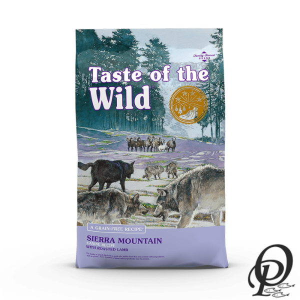 TASTE OF THE WILD SIERRA MOUNTAIN – FÓRMULA PARA PERROS ADULTOS CON CORDERO ASADO