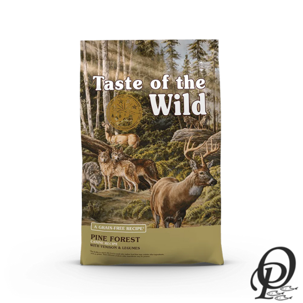 TASTE OF THE WILD PINE FOREST – FÓRMULA PARA PERROS ADULTOS CON VENADO Y LEGUMBRES