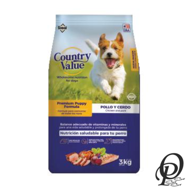 COUNTRY PUPPY – ALIMENTO SECO PARA CACHORROS EN CRECIMIENTO